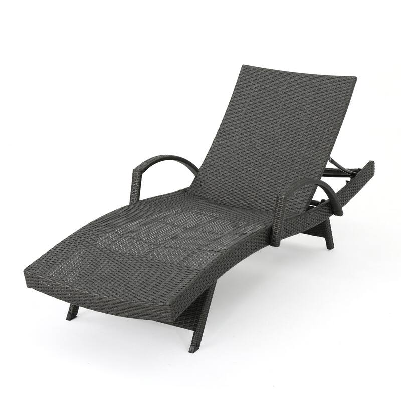 Vilano Outdoor Cushioned Lounge Chair (Set of 2) by Christopher Knight Home