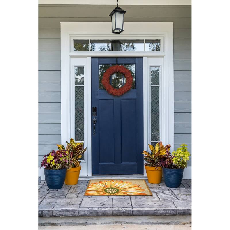 Liora Manne Frontporch Sunflower Indoor/Outdoor Mat