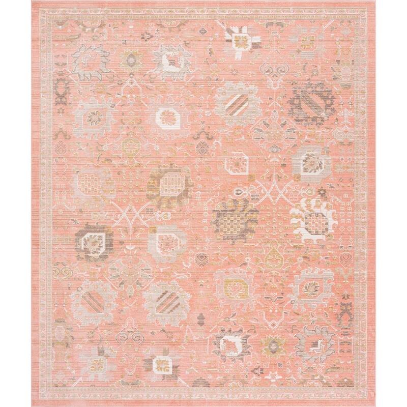 Crosswood Alyssa Traditional Floral Indoor Polyester Area Rug
