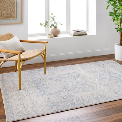 Livabliss Alpharetta Classic Border Area Rug