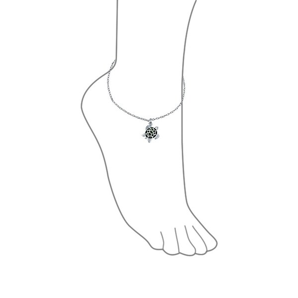 green anklet