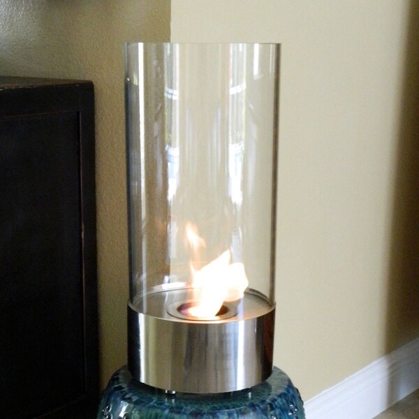 Nu Flame Cristallo Stunning Tabletop Fire Cylinder