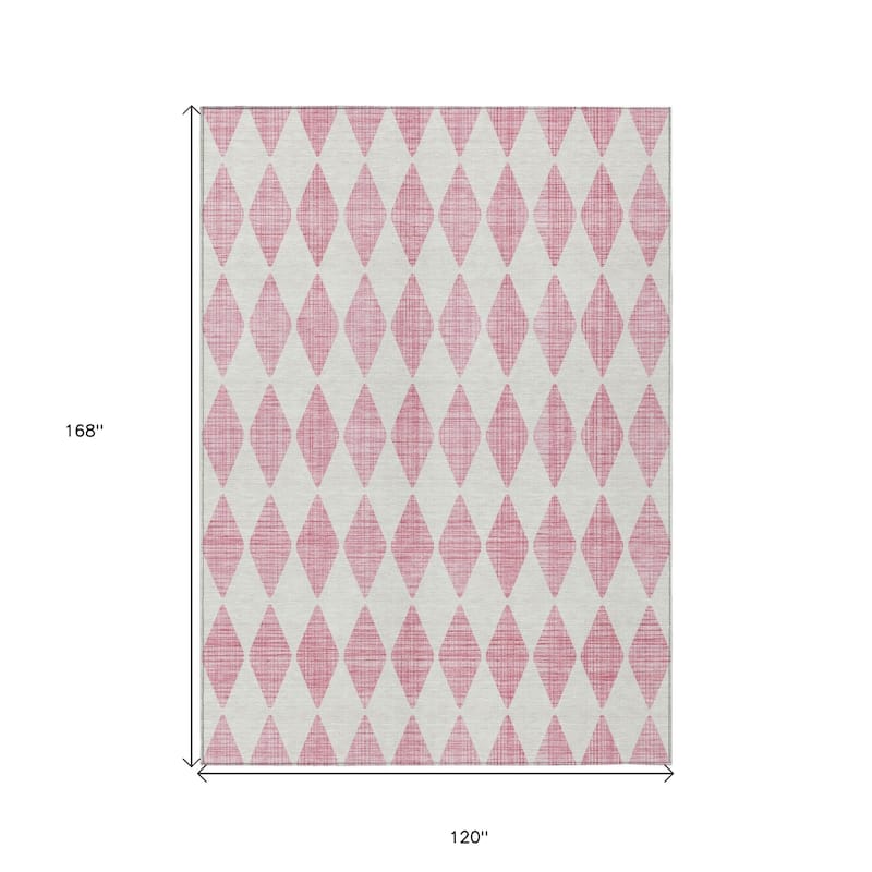 HomeRoots Geometric Transitional Rectangle Outdoor Rug
