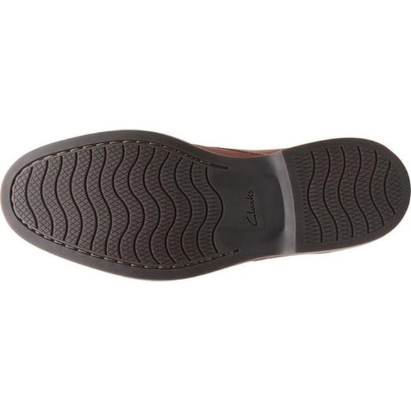 clarks atticus lace mahogany