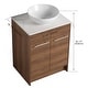 preview thumbnail 7 of 112, ARTCHIRLY 24/36/48/60 Inch Bathroom Vanity with Sink, Freestanding Bathroom Vanity with Soft Close Door and Shelf