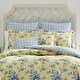 preview thumbnail 2 of 1, Laura Ashley Cassidy Floral Cotton Comforter Set