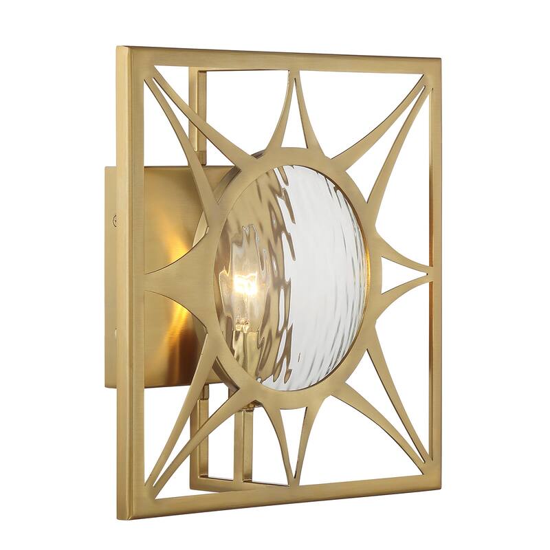Savoy House 9-5064-1 Balfour 12" Tall Bathroom Sconce