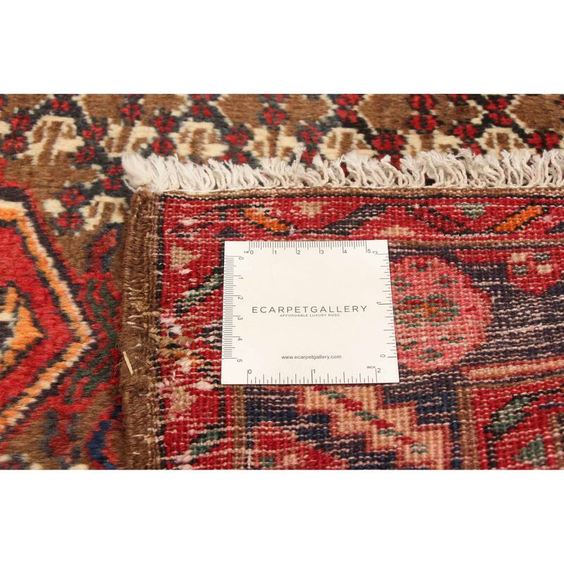 ECARPETGALLERY Hand-knotted Andelz Brown Wool Rug - 3'6 x 5'1