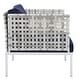 preview thumbnail 4 of 19, Harmony 10-Piece Sunbrella® Basket Weave Outdoor Patio Aluminum Sectional Sofa Set