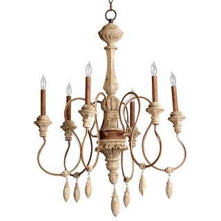 Cyan Design Alda 6 Light 28" Wide Taper Candle Chandelier - Bed Bath ...