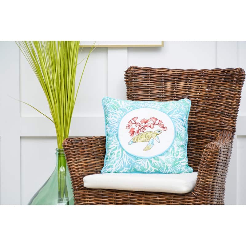 Atlantis Square Pillow