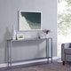 preview thumbnail 25 of 34, SEI Furniture Ham Long Narrow Console Table with Mirrored Top