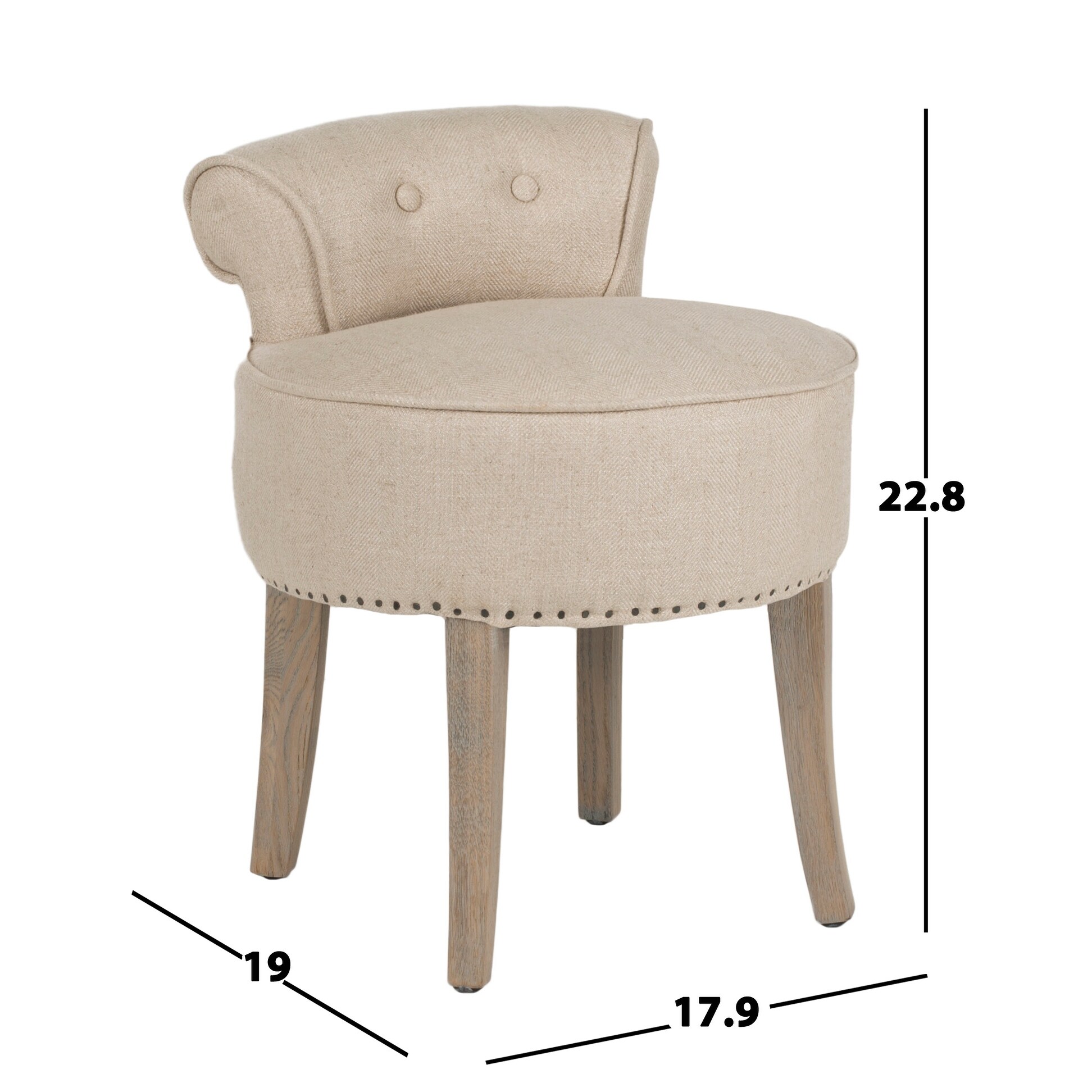 Mini best sale vanity chair