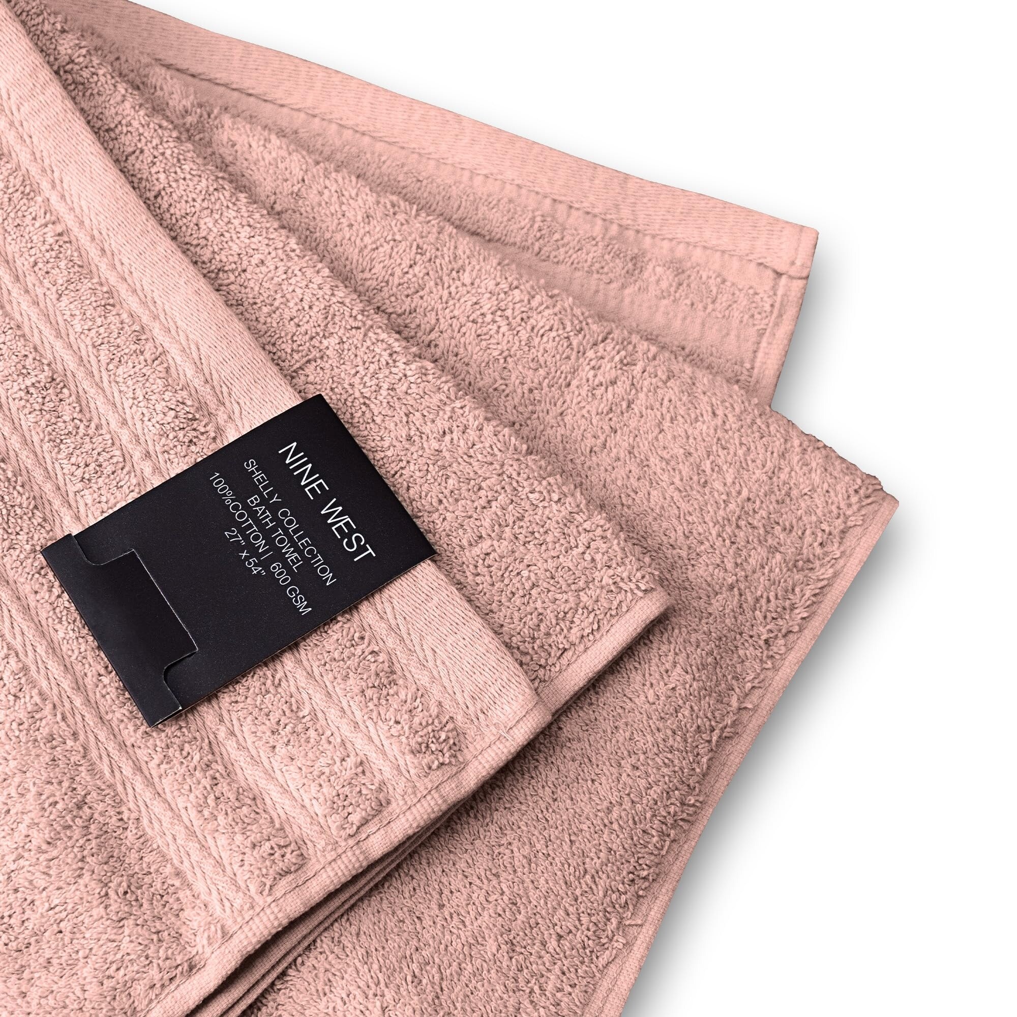 Nine West Shelly 4 Piece Premium Cotton Bath Towels Set-image