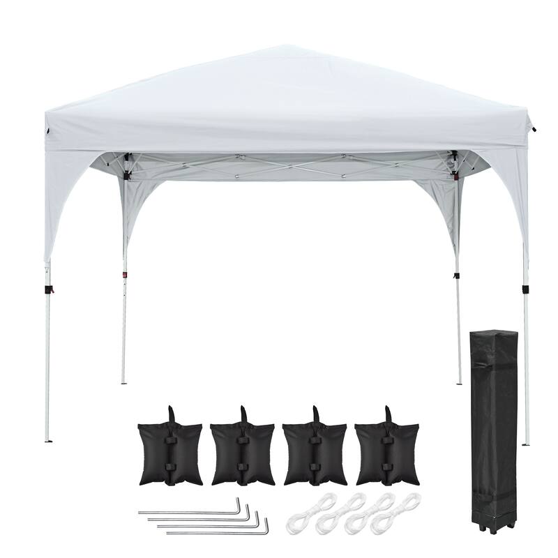 InstaHibit 10x10 Pop up Canopy Lightweight UV50+ Instant Portable Tent