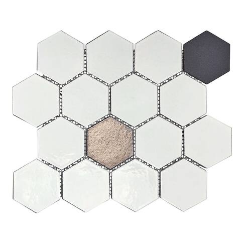 Altair Design Lugo Lava Stone Mosaic Floor and Wall Tile