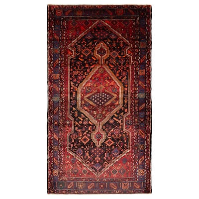ECARPETGALLERY Hand-knotted Anadol Red Wool Rug - 5'3 x 9'10