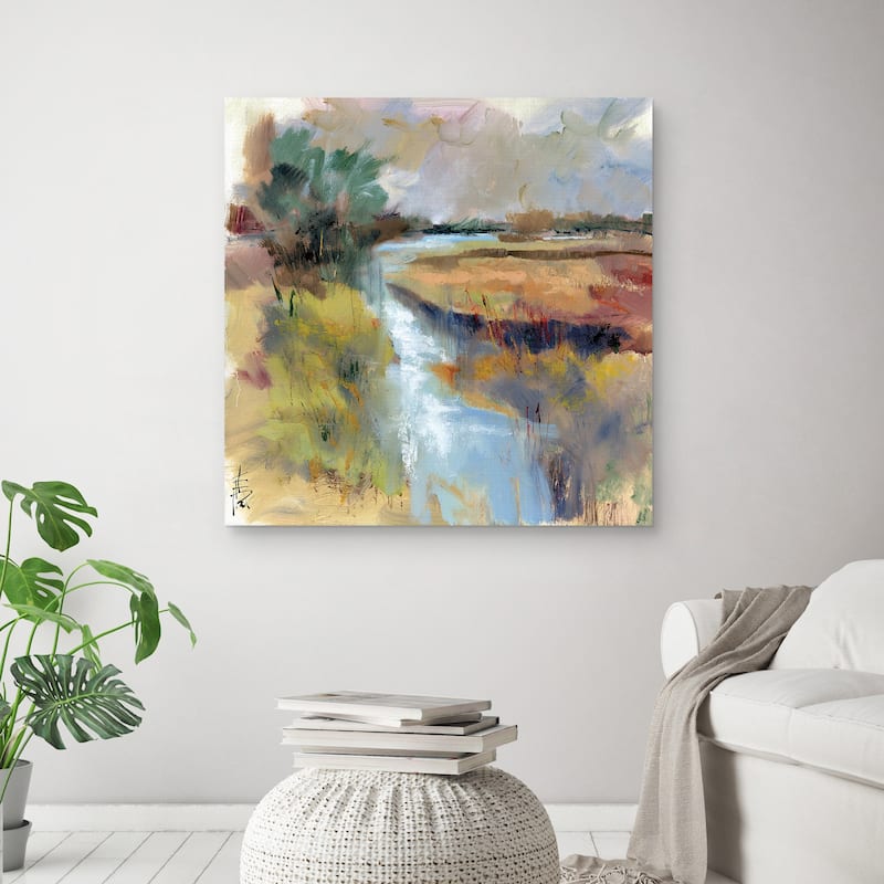 Rivulets Delighting by Anne Farrall Doyle Canvas Art Print
