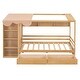 preview thumbnail 63 of 70, House Bed With Two Drawers And Wardrobe