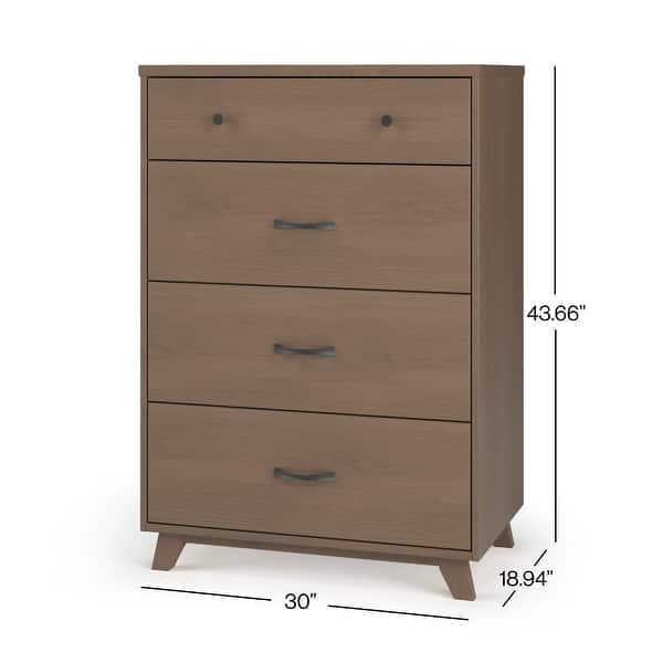 dimension image slide 0 of 3, HALO Soho 4 Drawer Chest