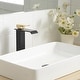 preview thumbnail 1 of 30, Vessel Sink Faucet Matte Black and Gold Single Hole Bathroom Faucet
