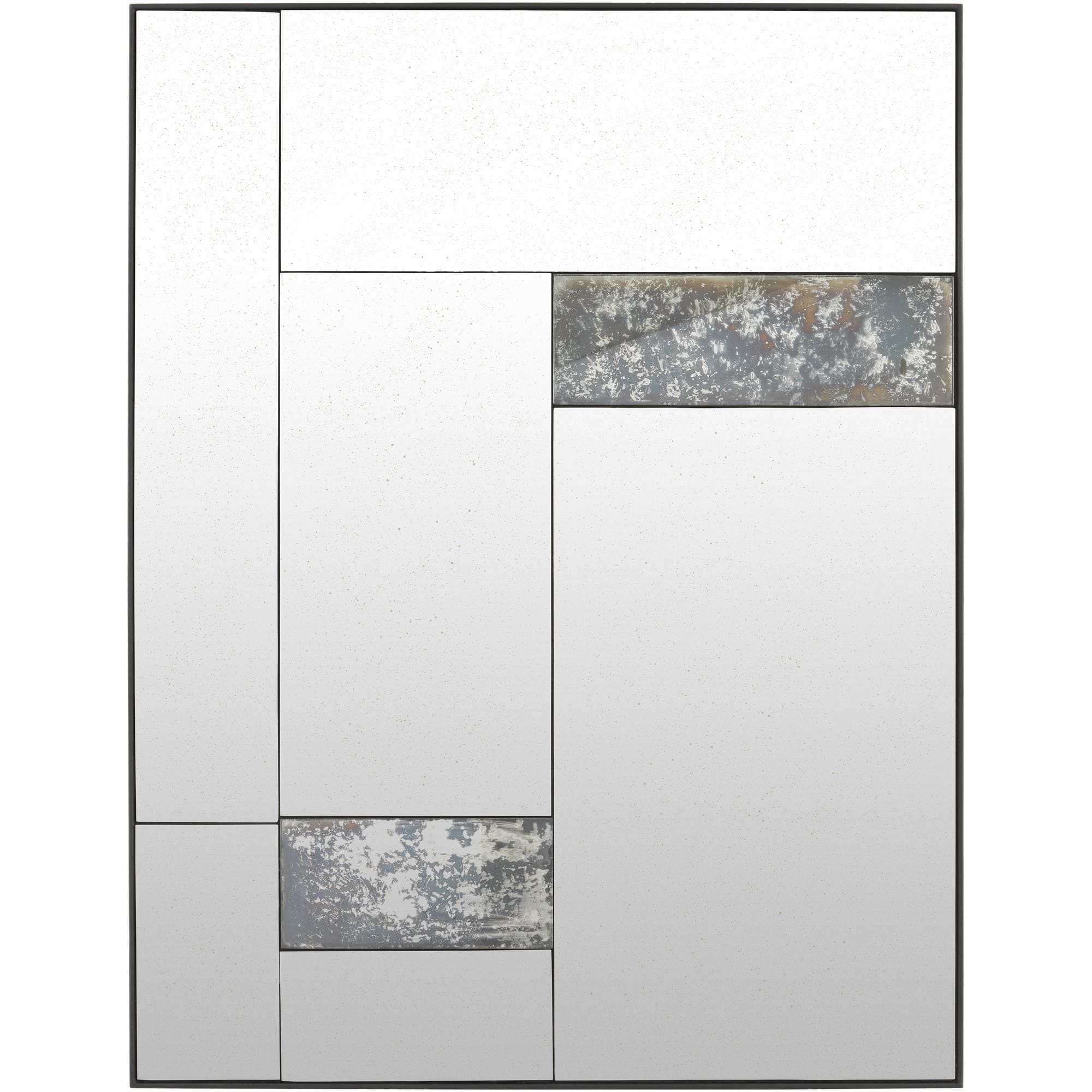 Galey Alix x Livabliss Celina Modern Accent Mirror - 36"H x 36"W x 1"D