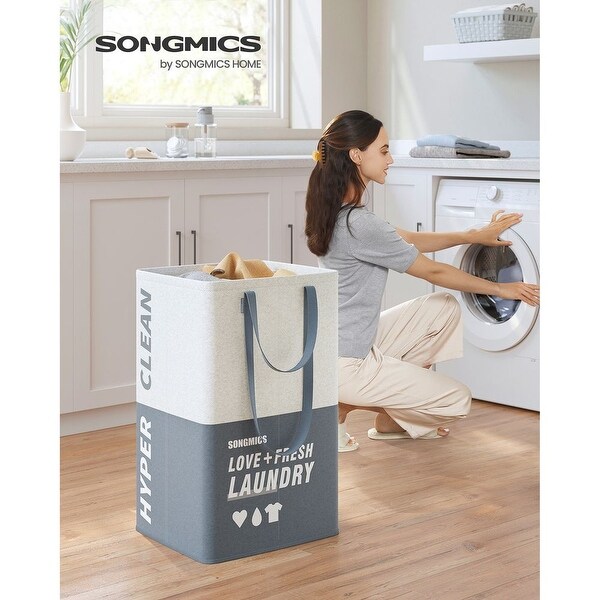 Polyester Laundry Bags with 2 Sections 23.8-Gallon Capacity