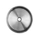 preview thumbnail 4 of 5, Round 15.75-in Stainless Steel Sink with Rim in Silver with Drain