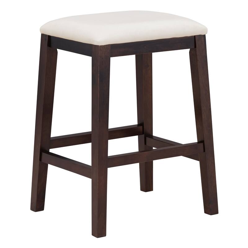 3 Pcs Counter Height Dining Table Set, Breakfast Nook Table Set for 2, Marble Table with Storage Drawers and 2 Padded Stools