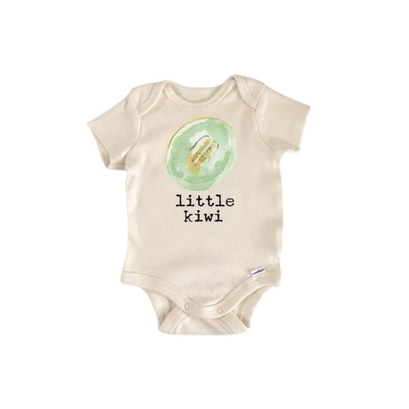 Kiwi Tropical Fruit - Baby Boy Girl Clothes Infant Bodysuit Funny Cute Newborn