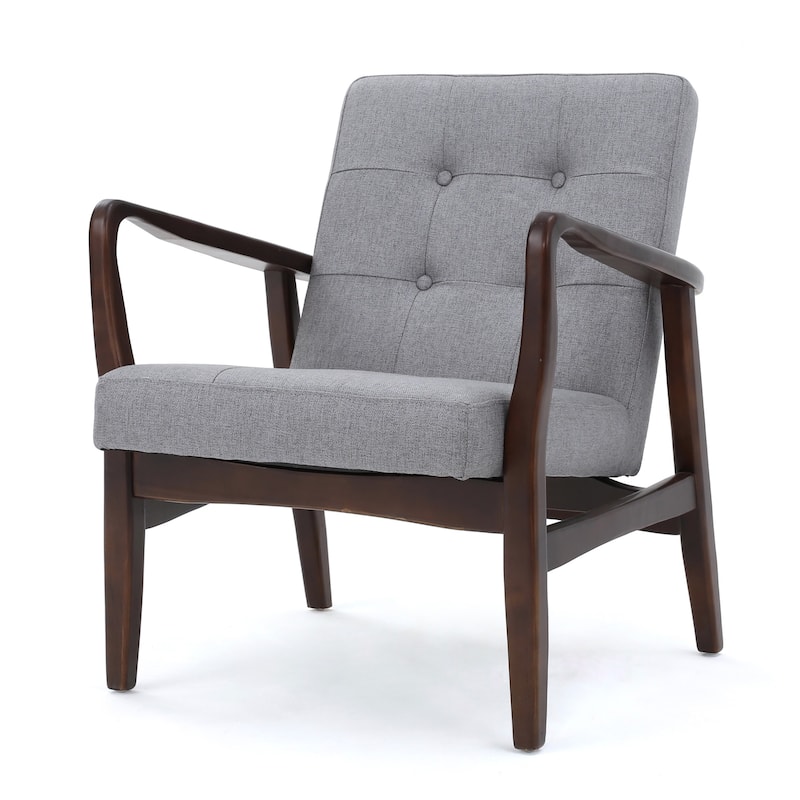 Brayden Mid-century Fabric Club Chair by Christopher Knight Home