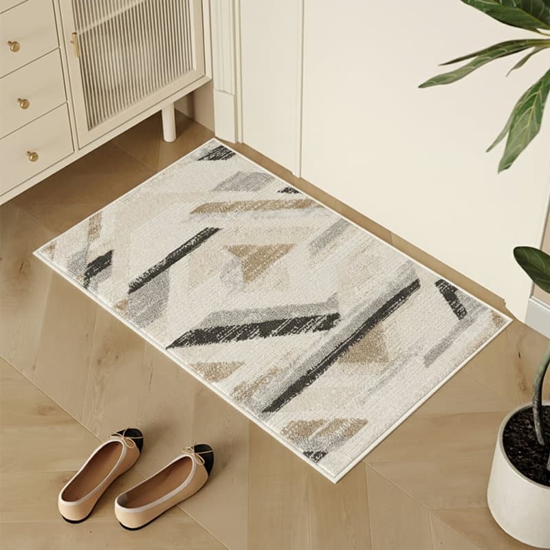 Traditional Grey/Beige Oriental Area Rug - 2*3