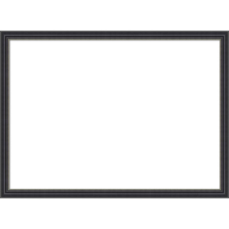 Amanti Art Stylish Black Framed Dry Erase Magnetic Board