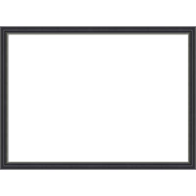 Amanti Art Stylish Black Framed Dry Erase Magnetic Board