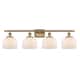 Option Brushed Brass / Matte White