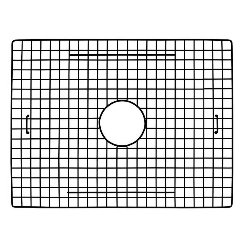 20.5x14.5 Sink Bottom Grid - Matte Black