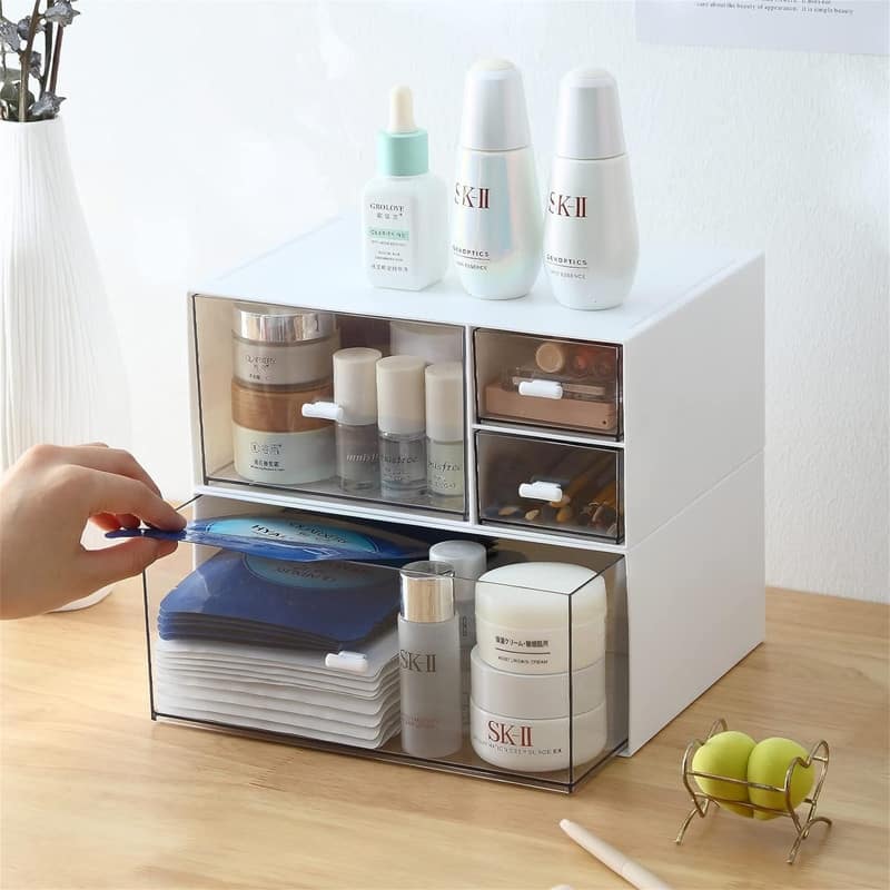 Desk Organizer with 4 Drawers