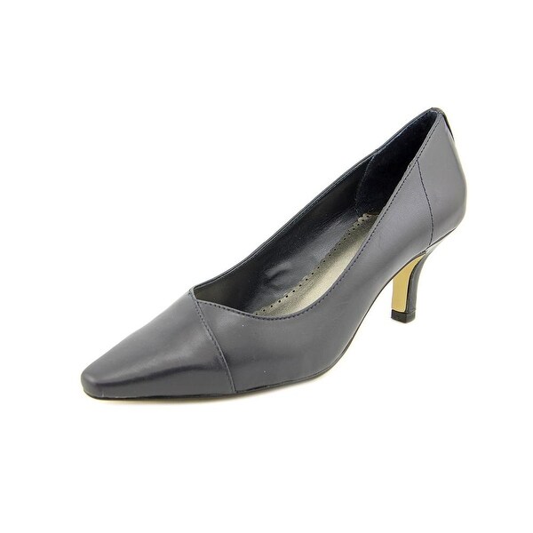 Bella Vita Wow Women W Pointed Toe Leather Blue Heels