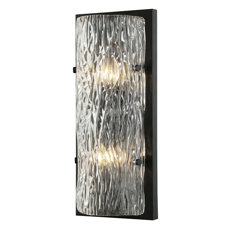 Varaluz Morgan Wall Sconce - 2-Light - Black