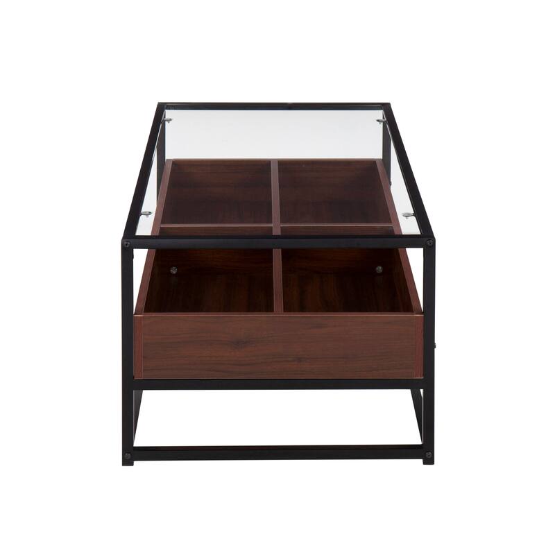 Display Coffee Table with Storage