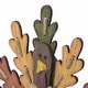 preview thumbnail 36 of 53, Glitzhome Thanksgiving Wooden Turkey Table Decor Wall Hanging Signs