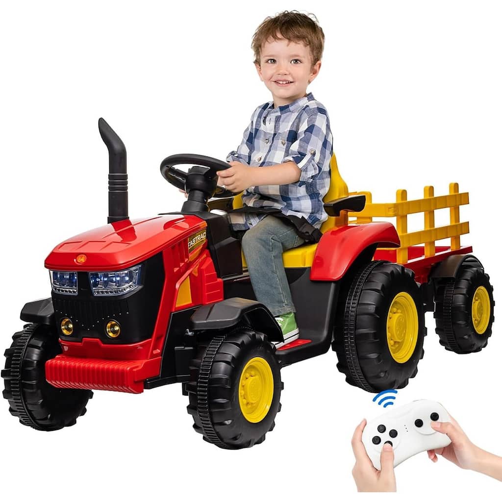 Kids Tractor with Remote Control