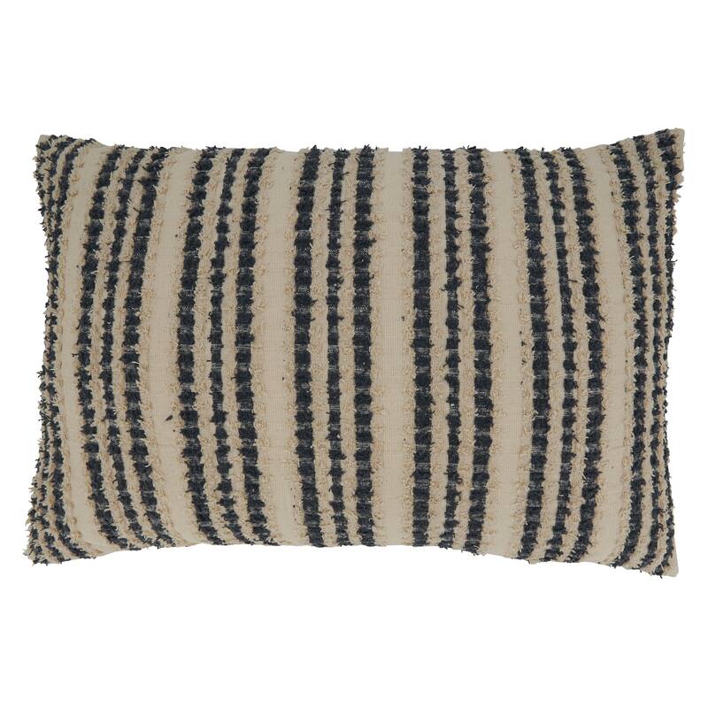 Throw Pillow With Striped Design
