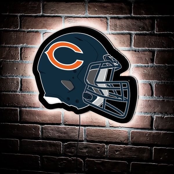 chicago bears football helmet with black background Riddell Speed Authentic The Speedy Cheetah This Trends International NFL Chicago Bears Riddell Chicago Bears Replica On