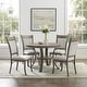 preview thumbnail 1 of 16, Linon Franklin 5-piece Industrial Dining Set