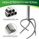 Manual Garden Twist Tiller & Cultivator - Steel Hand Tool For Soil Aeration And Weeding