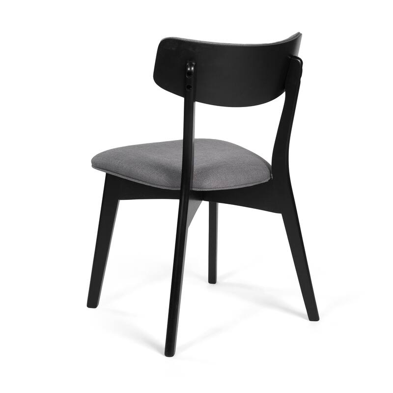 Chazz Mid Century Upholstered Dining Chairs (Set of 2) by Christopher Knight Home