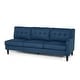 preview thumbnail 40 of 57, Worden Contemporary Tufted Fabric 7 Seater Sectional Sofa Set by Christopher Knight Home - 114.50" L x 114.50" W x 34.00" H