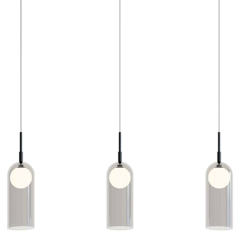 AFX KRNP04L30D1LNR3 Kiran 36" Wide LED Linear Pendant - Black