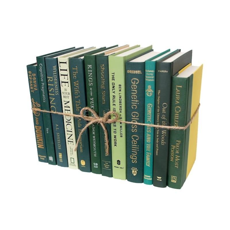 Books Green Decorative Accessories: Boxwood ColorPak